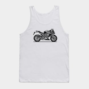 CBR650F Motorcycle Sketch Art Tank Top